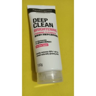 Neutrogena oil-free 露得清 深層淨化透亮洗面乳 果酸沐浴乳