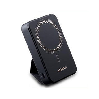 威剛ADATA 10000mAh磁吸式 PD/QC 20W高效快充行動電源(黑色) R100