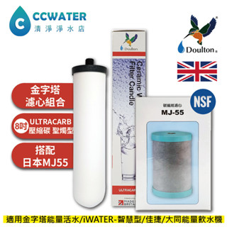 【清淨淨水店】英國丹頓濾心組合/聖燭型/適用金字塔能量活水/iWATER-智慧型/佳捷/大同能量飲水機。1300元起