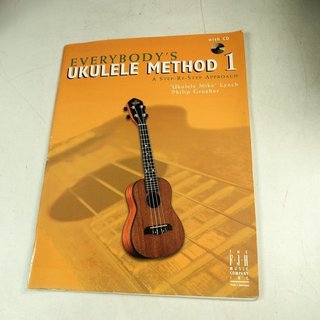 【考試院二手書】《Everybody's UKulele Method 1 附光碟》│ FJH│八成新(31F21）