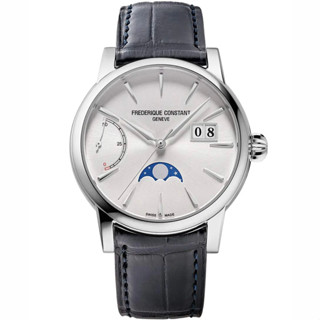CONSTANT 康斯登 MANUFACTURE 自製機芯機械錶 大日期動力儲存月相顯示 40mm FC-735S3H6