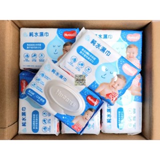 ❤️新款❤️附蓋子 好奇純水濕紙巾 加厚型80抽