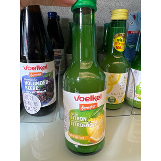 *3瓶組 德國維可Voelkel 檸檬汁200ml Demeter認證 100%原汁無新增