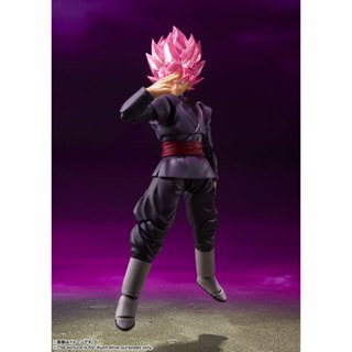 現貨 BANDAI SHF 七龍珠 黑悟空 超級賽亞人桃紅 可動完成品