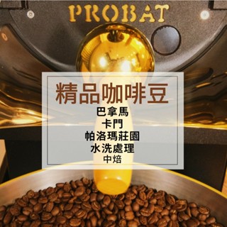 咖啡點滴【巴拿馬 瓦肯山谷 卡門 帕洛瑪莊園 水洗處理 中焙 】精品咖啡 手工兩次挑豆 PROBAT烘豆機