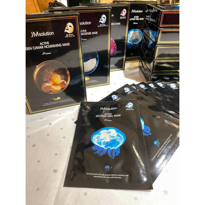 [新品］面膜JM Solution 魚子滋養  水母活化 燕窩補水 鍋牛活化