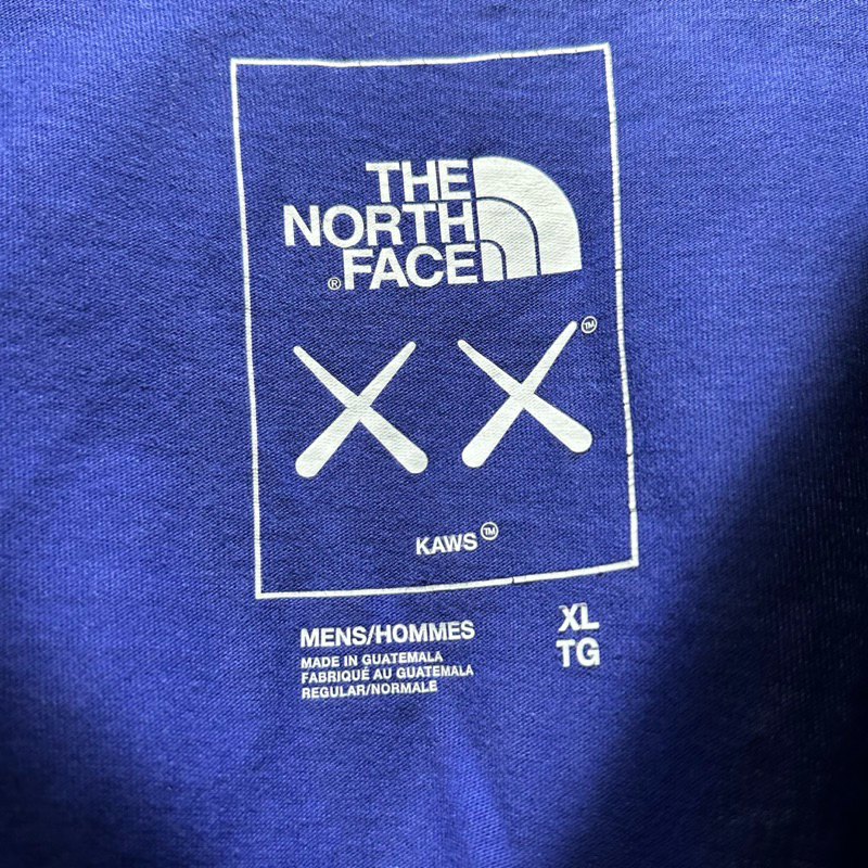 The North face × Kaws ロンT￼￼ サイズXS kaws the north face 短