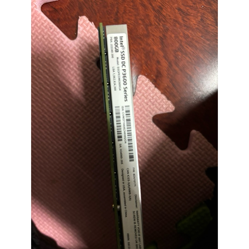 intel dc p3600 series 800g 良品