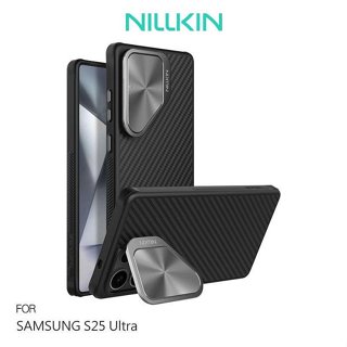 NILLKIN SAMSUNG 三星 Galaxy S25 Ultra 纖極碳纖維紋磁吸殼(覆蓋版) 保護殼