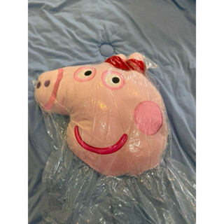 Peppa Pig 粉紅豬小妹 佩佩豬 兩用抱枕毯 路跑 2024