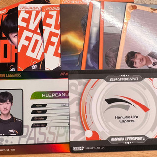 現貨 LCK 2024 HLE Peanut Viper 不凡玩品Buffun 小卡