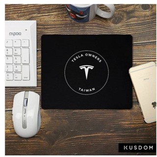【限時下殺 特價清倉】Tesla Owners Taiwan 長方形滑鼠墊 防滑橡膠底墊 電腦滑鼠墊 筆電滑鼠墊 長型滑