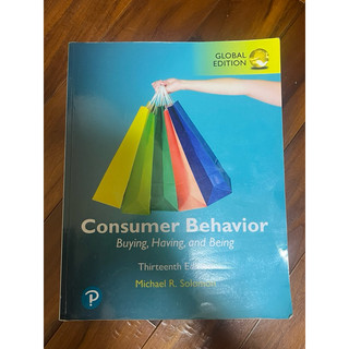 Consumer Behavior:Buying, Having, and Being/第十三版/二手教科書