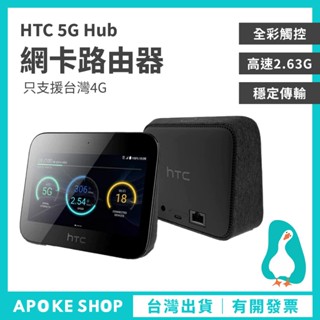 【4G分享器】高雄 HTC 5G HUB 網絡卡路由器 全綵觸控 高速2.63G 網路分享器 多媒體中心 行動分享器