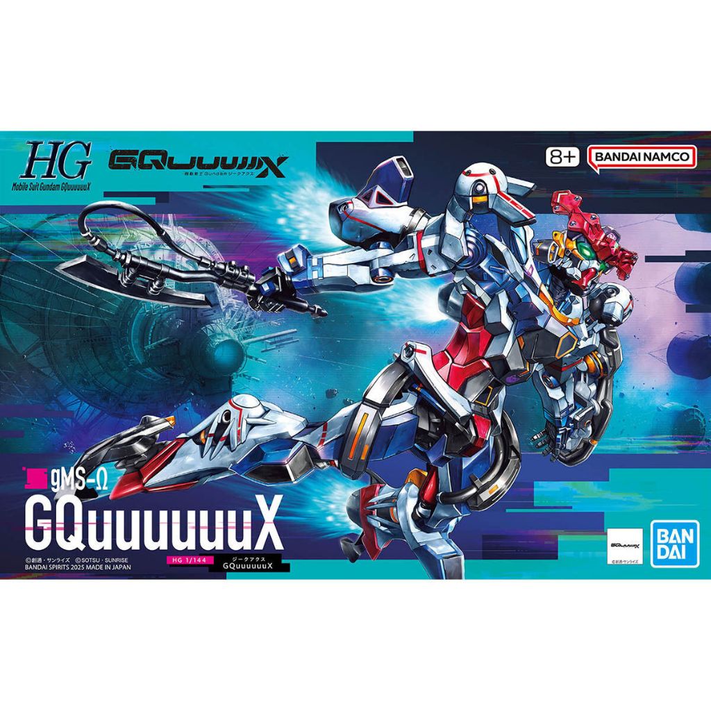 萬代 鋼彈GQuuuuuuX HG 1/144 GQuuuuuuX GQ鋼彈 天手讓葉