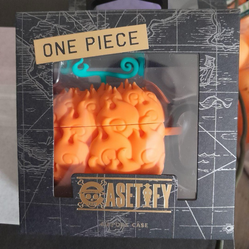 現貨CASETiFY ONE PIECE 燃燒 手術 橡膠 惡魔果實 AirPods Pro 矽膠保護殼