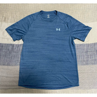 UNDER ARMOUR 運動上衣 （藍色L）