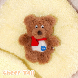 Cheer Tail🧸現貨｜zeze寶貝的熊朋友 貓狗毛絨玩具 狗狗熊娃娃 寵物發聲玩具 寵物玩具 陪伴玩具 貓咪玩具