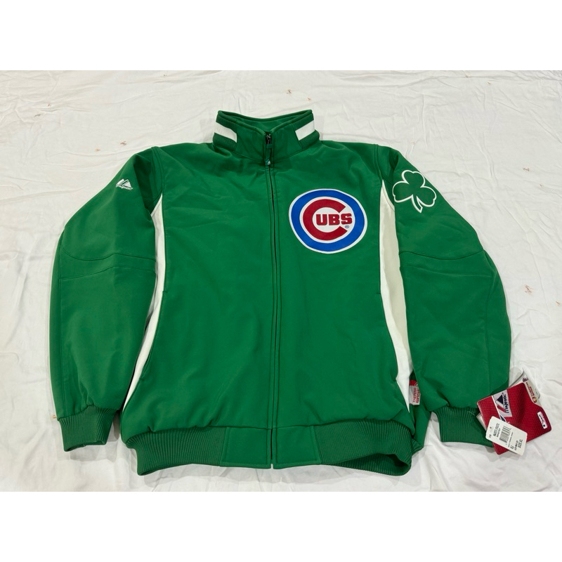 MLB Majestic Chicago Cubs 大聯盟 芝加哥 小熊隊 球員版 Pro 實戰 電繡 棒球外套