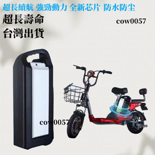 🎀優選🎀 臺灣出貨 電動車 鋰電48v 膠殼款雅迪愛瑪原裝電池新大洲帶充電器臺鈴小刀