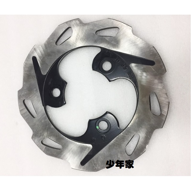 《少年家》台灣 副廠 ADB RX110 GT125 黑色 浪花碟 剎車圓盤 碟煞盤 碟盤 圓盤180mm