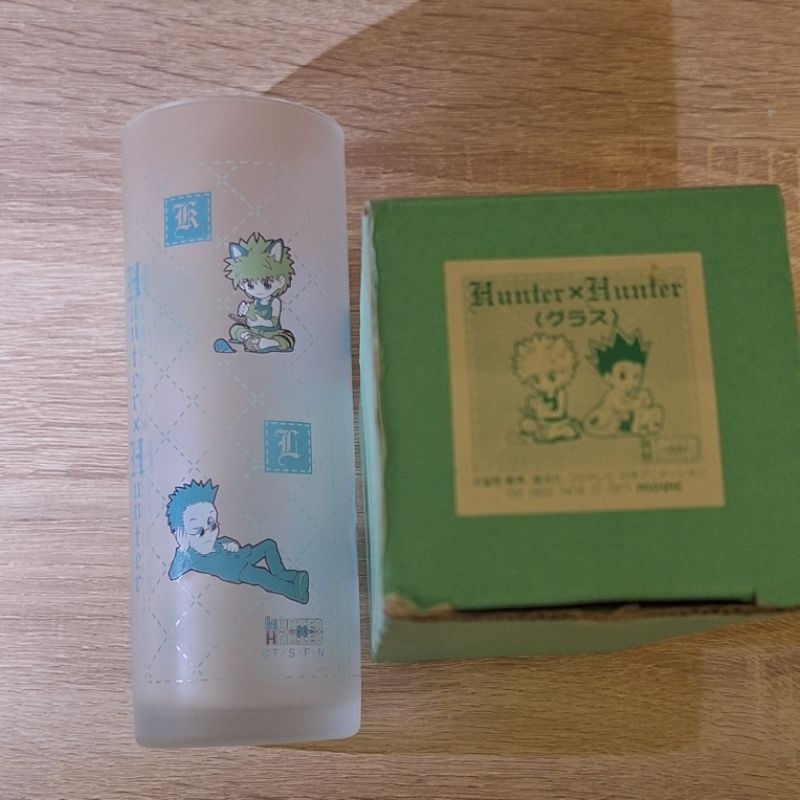 獵人 舊版 正版 奇犽 酷拉皮卡 團長 小傑 玻璃杯 絕版 全職獵人 早期 貓貓奇犽 HUNTER×HUNTER 老物