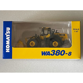 KOMATSU 1/87 1:87 WA380-8 鏟土機 推土機 挖礦機 重機械 HO規 鐵道模型