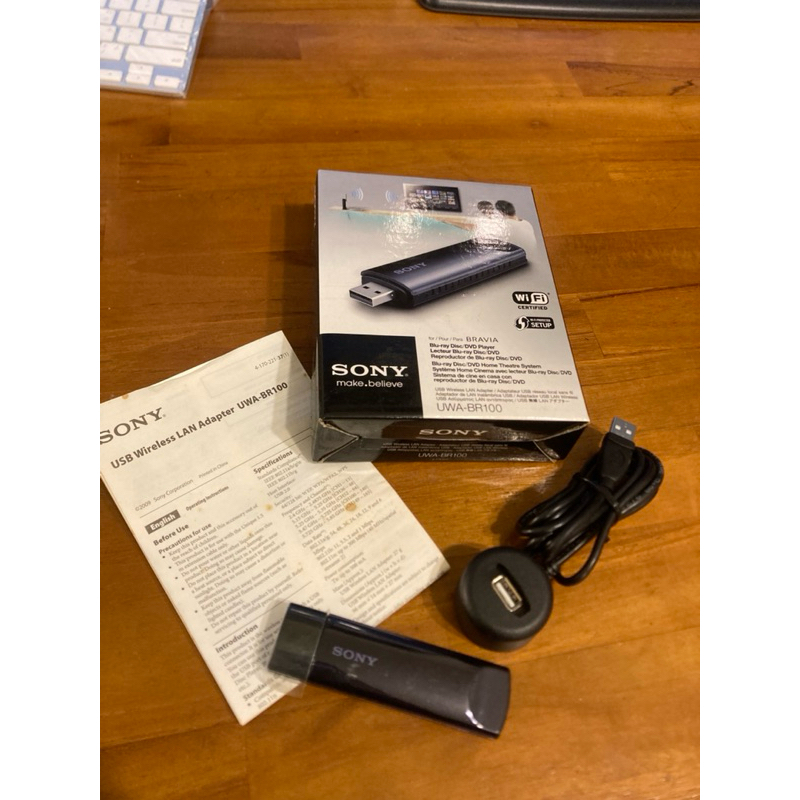 BRAVIA電視專用的無線網卡 SONY( UWA-BR100)