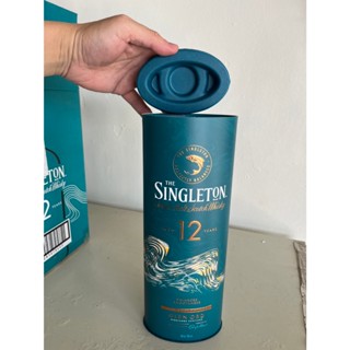 蘇格登威士忌酒桶附蓋子 洋酒硬盒 空酒盒 空禮盒包裝盒收藏盒酒盒空盒紙桶紙盒禮品盒