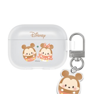 【TOYSELECT】Disney Ufufy-米奇與米妮款強悍防摔AirPods保護套(附吊飾)