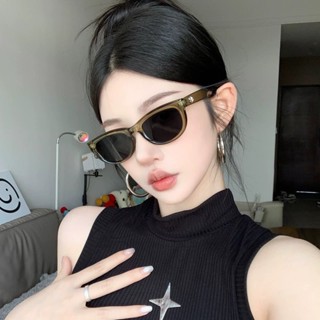 🕶️質感韓系歐美Y2K貓眼造型墨鏡🕶️ 太陽眼鏡 抗UV 個性 時尚 防曬 夏天 明星 同款 百搭 穿搭復古 歐美