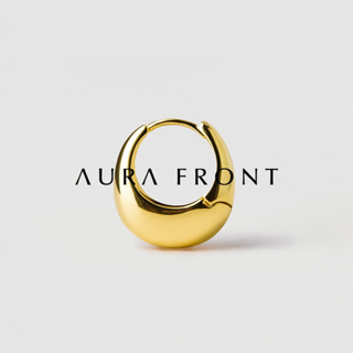 【Aura Front】Croissant耳環 S925純銀 臺灣出貨 禮盒包裝
