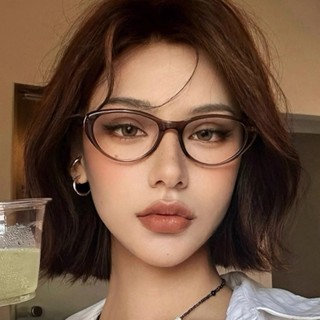 鏡框 鏡架 眼鏡框 眼鏡架 復古眼鏡 眼鏡女 黑框眼鏡 素顏眼鏡 貓眼眼鏡 tr90鏡框 顯小臉 附眼鏡盒 禮物 030