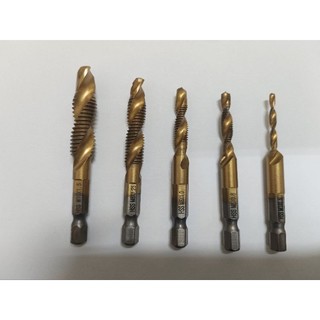 【DIY零件】M3~M10含鈷鑽攻一體機用螺絲攻 自攻牙鑽頭 萬能攻牙