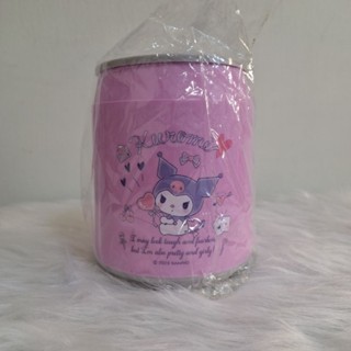 【現貨】全新未拆封 酷洛米 易拉罐造型垃圾桶 桌上型垃圾桶 小 Kuromi 按壓式垃圾桶