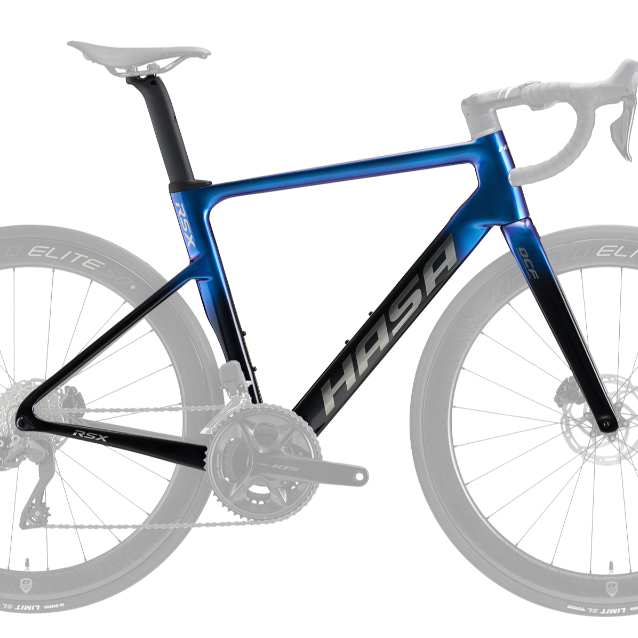 【小宇單車】HASA RSX 科技藍 公路車架 XS  碳纖車架