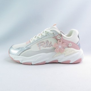 FILA 5C306Z515 櫻花 女休閒鞋 老爹鞋 運動鞋 Cherry Blossom 米粉【iSport愛運動】