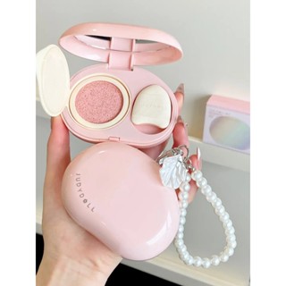 橘朵新品！提亮遮瑕💭少女的幹凈嘭嫩肌 judydoll橘朵珍珠氣墊 遮瑕提亮液 液體高光 面部膨脹遮淚溝粉底液