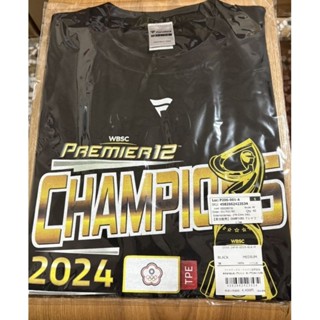 售完不補💫日版 2024 WBSC Premier 12 中華隊冠軍同款T-Shirt  純棉 有標籤