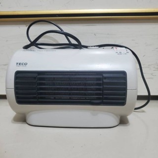 二手 TECO 東元陶瓷暖風器 迷你陶瓷式電暖器 迷你電暖器