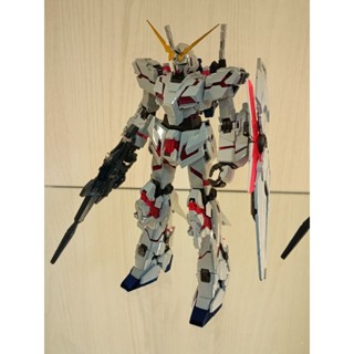 二手 萬代 1/100 MG 獨角獸鋼彈 Ver.Ka 鈦合金質感版 素組 模型 殺肉