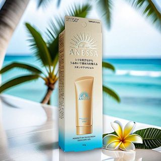 【SHISEIDO 資生堂】安耐曬 ANESSA-金鑽高效水感防曬凝膠(SPF50+)90g｜抗UV DS007094