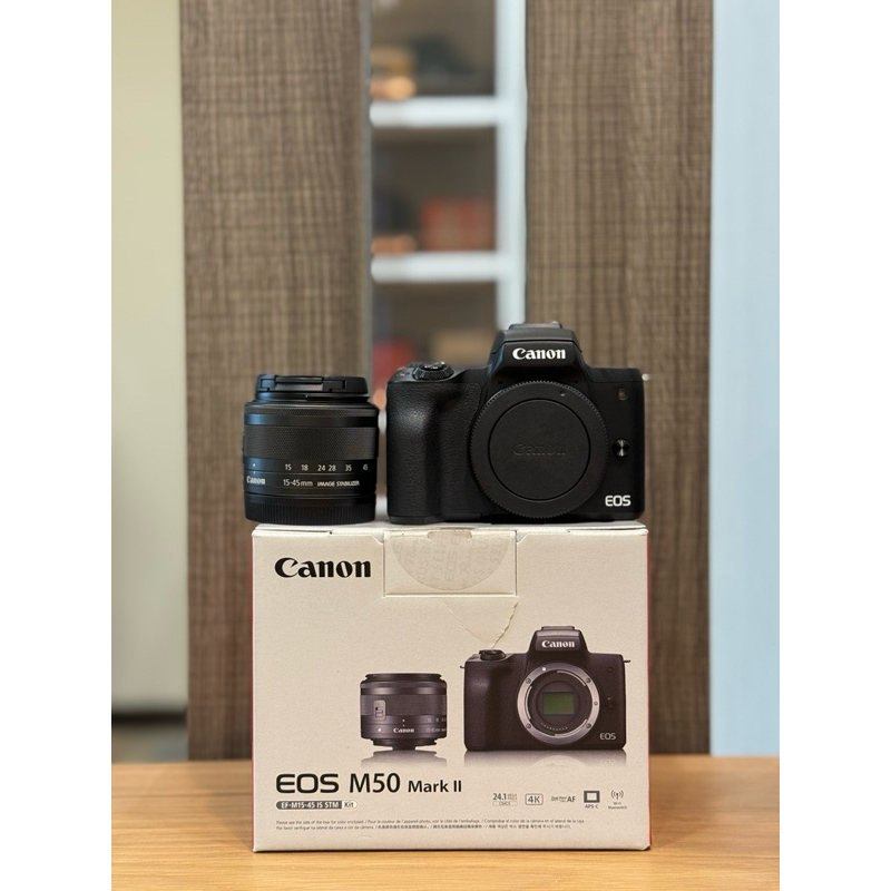 近全新Canon M50 mark ii+15-45kit（初芯二手）