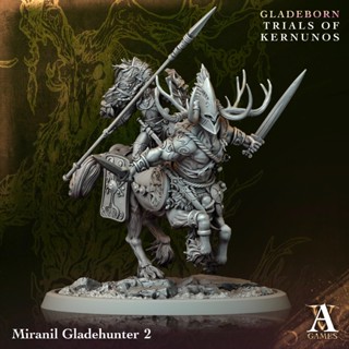 Tazo工坊[AVG] Miranil Gladehunter 米拉尼爾·格萊德獵人 pose2 3D列印模型GTOK