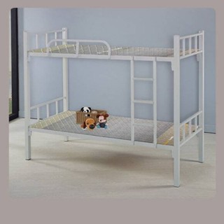 【滿福氣】全新品 高個子的福音 烤銀灰色圓管雙層鐵床/烤銀灰色方管雙層鐵床/3尺雙層床/三尺雙層床架