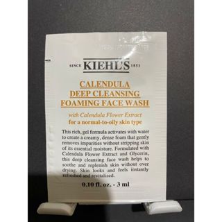 KIEHL'S 契爾氏 金盞花植物精華潔面泡泡凝露(試用包) 3ml