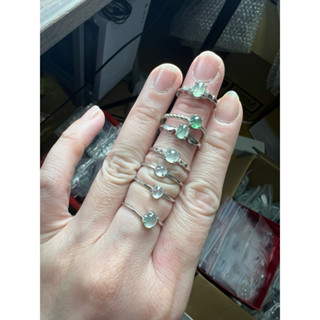 《pei nung私藏翡翠》🎊680專區🎊緬甸翡翠.925銀戒圈.簡約款戒指.素款.翡翠戒指.925銀鑲嵌.活圍可調整
