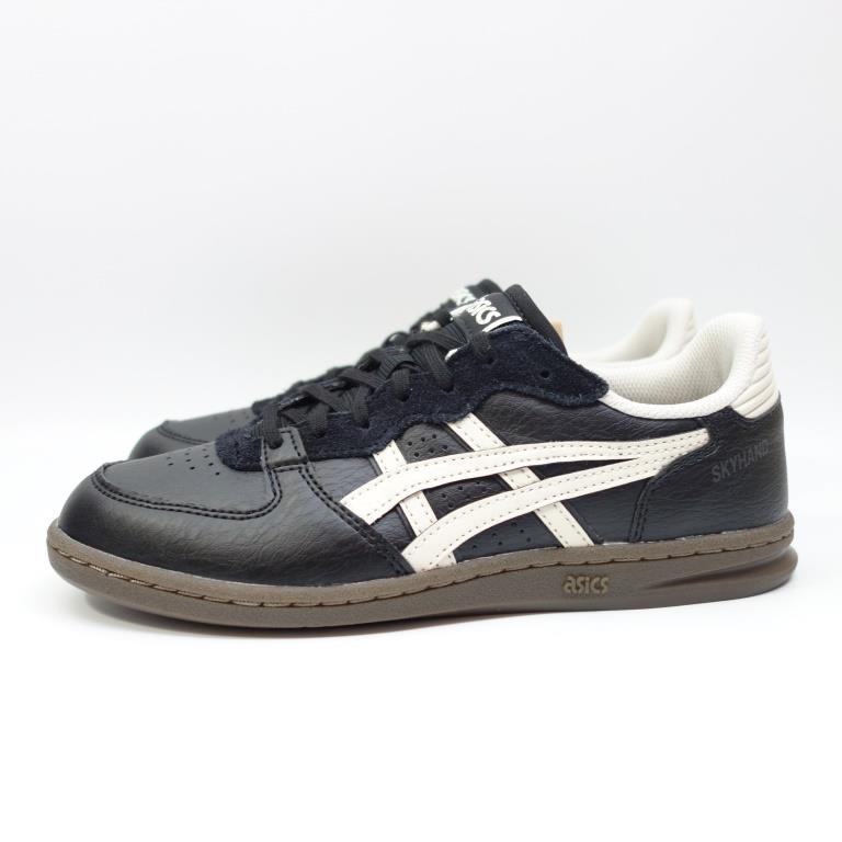 . ASICS SKYHAND OG 1203A451-002 休閒鞋 德訓鞋 復古鞋 皮質 女款