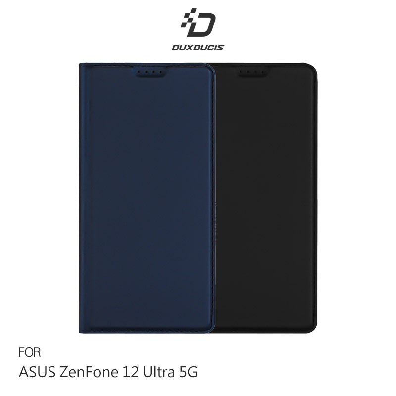 DUX DUCIS ASUS 華碩 ZenFone 12 Ultra 5G SKIN Pro 皮套 側翻皮套 插卡 可立