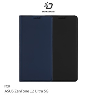 DUX DUCIS ASUS 華碩 ZenFone 12 Ultra 5G SKIN Pro 皮套 側翻皮套 插卡 可立